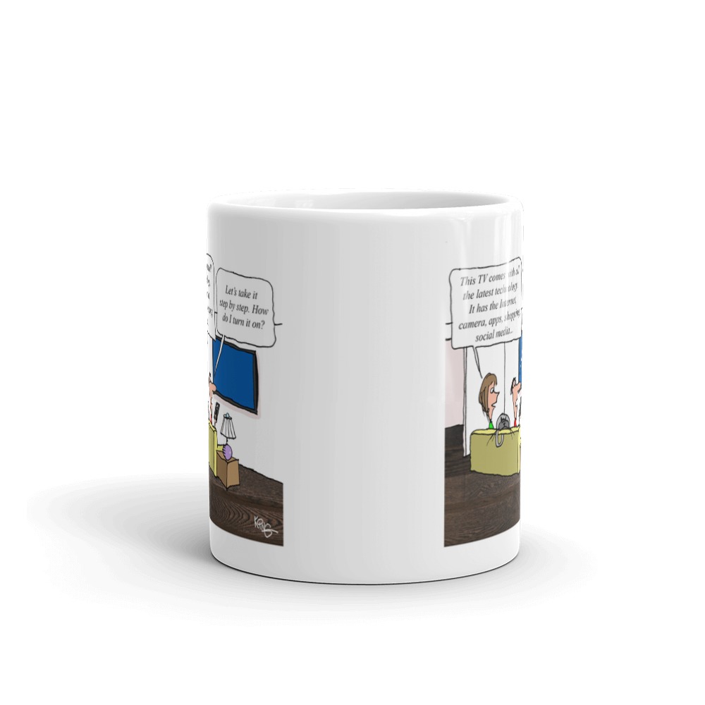 White Glossy Mug