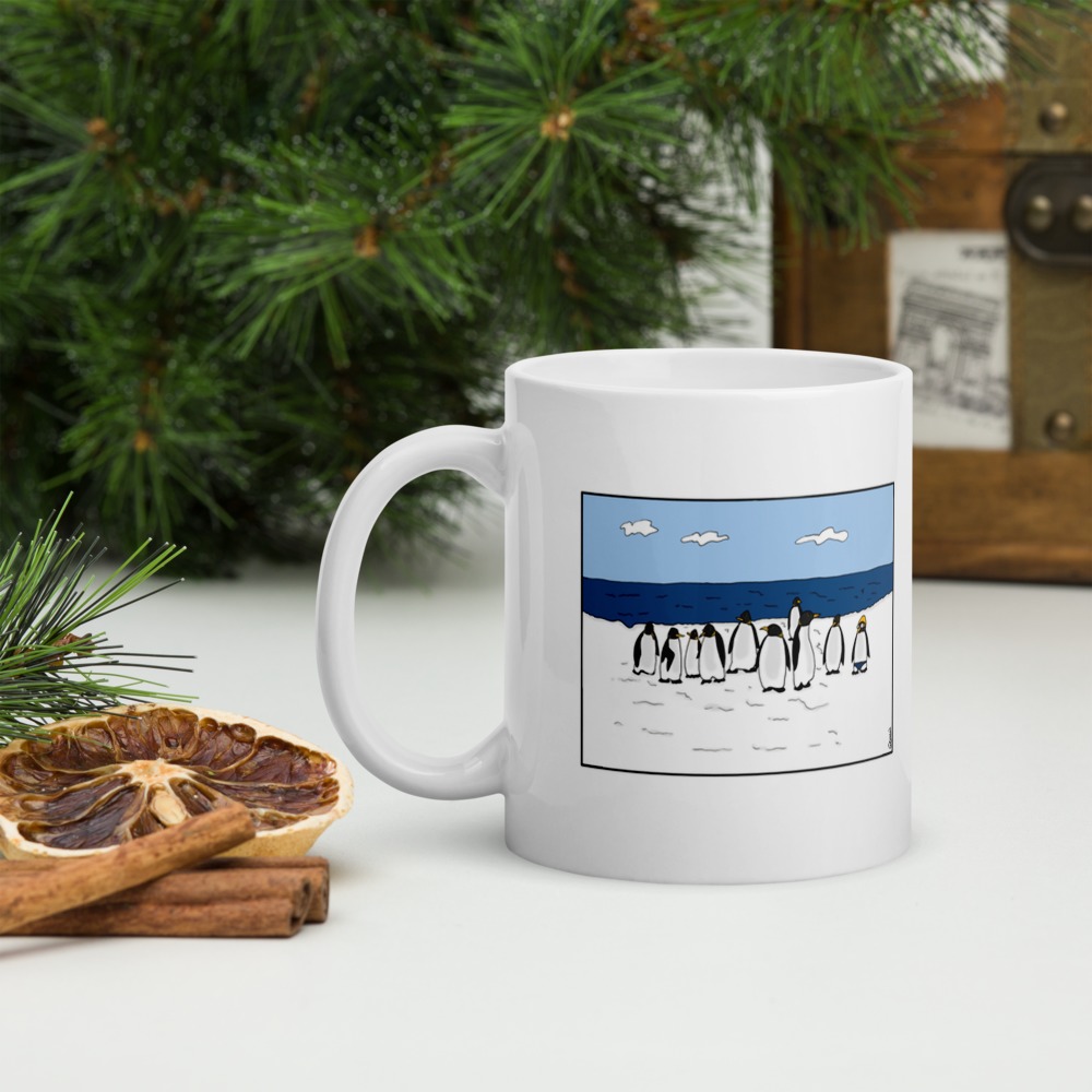 White Glossy Mug