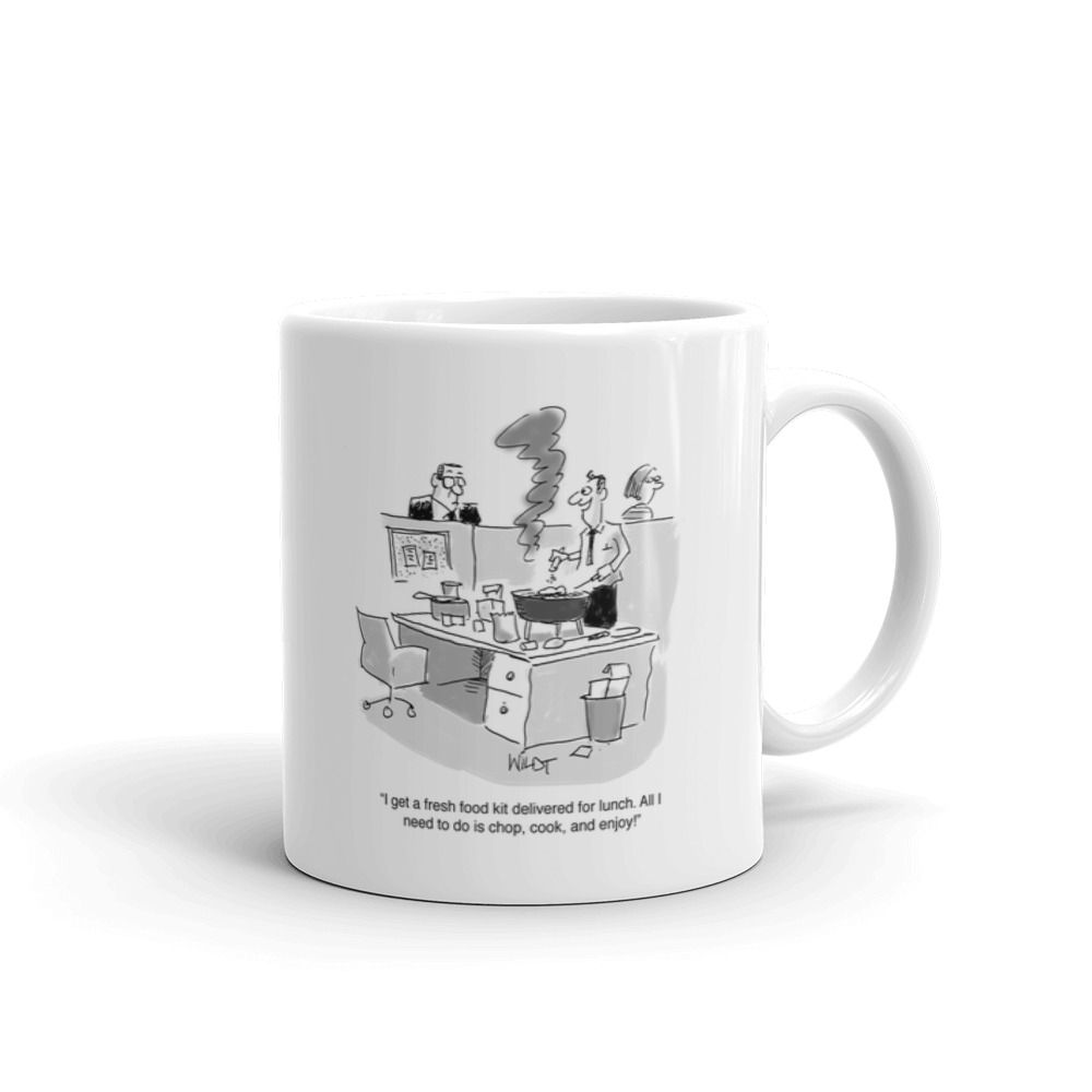 White Glossy Mug