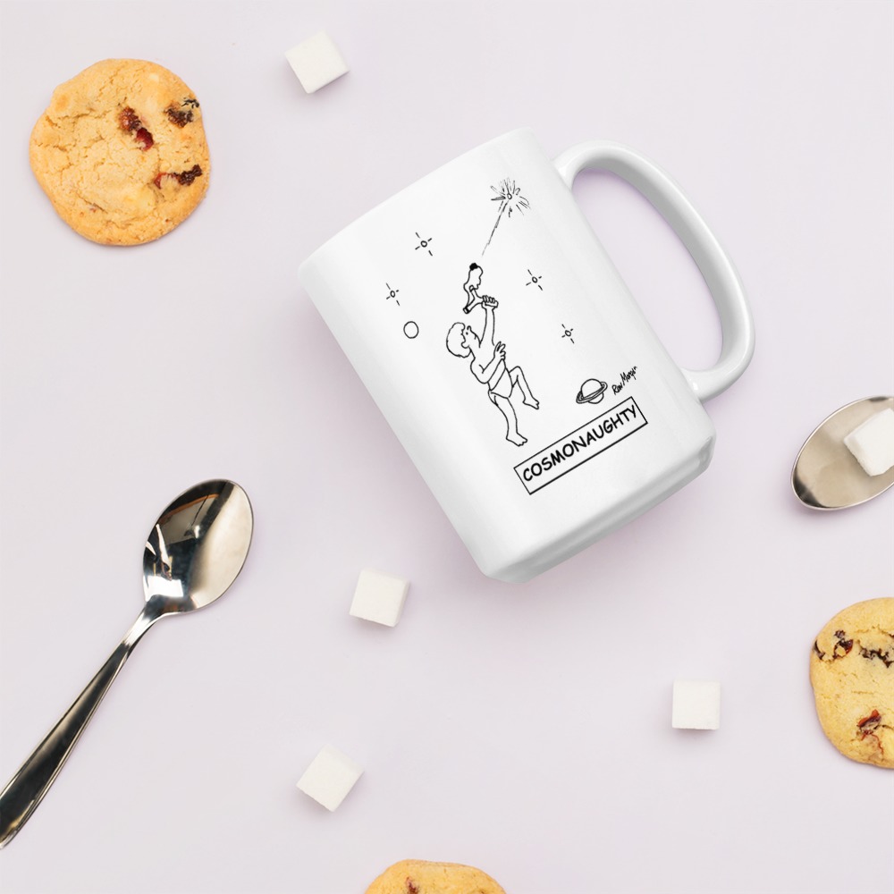 White Glossy Mug