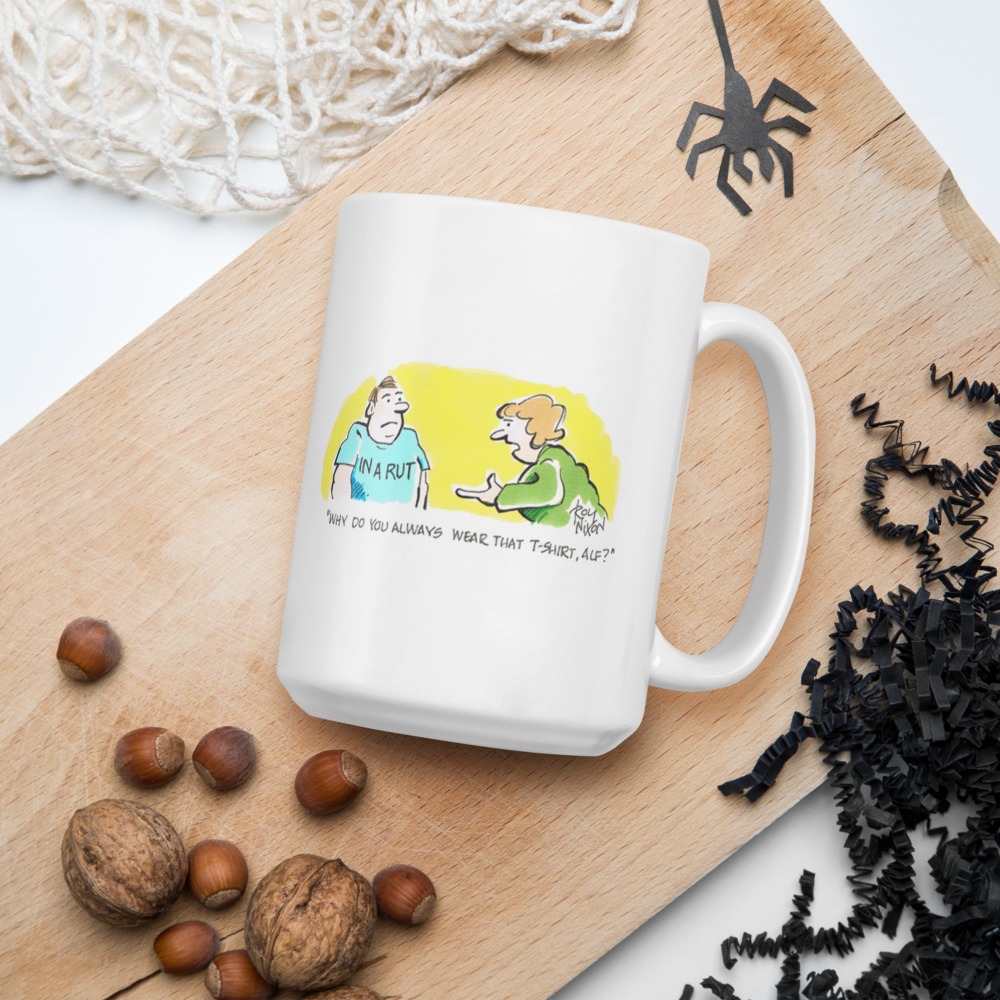 White Glossy Mug