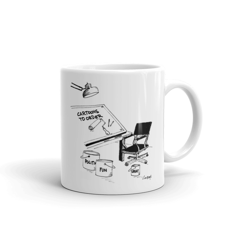 White Glossy Mug