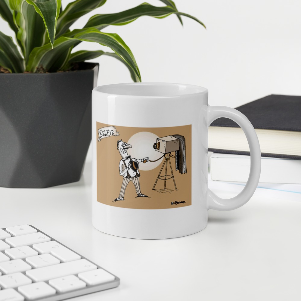 White Glossy Mug