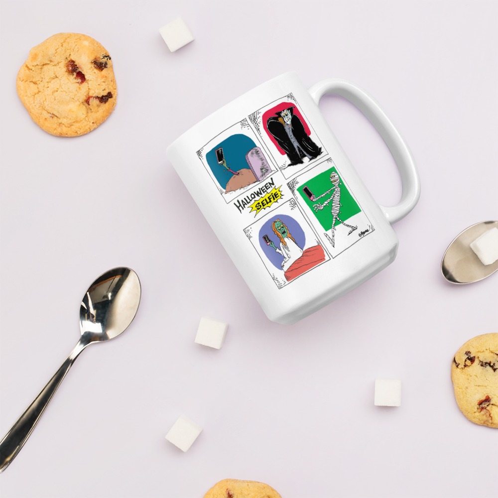 White Glossy Mug
