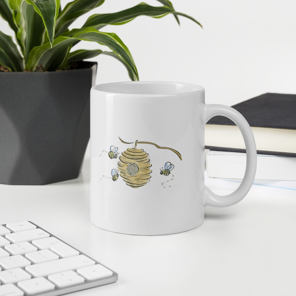 White Glossy Mug