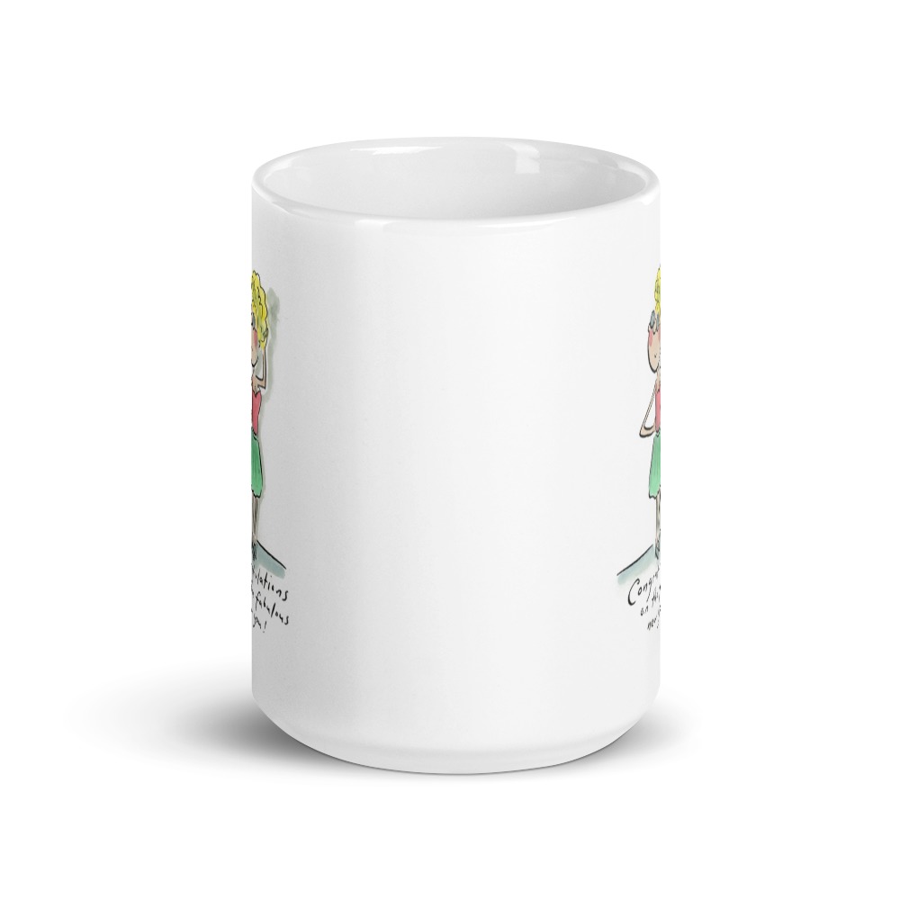 White Glossy Mug