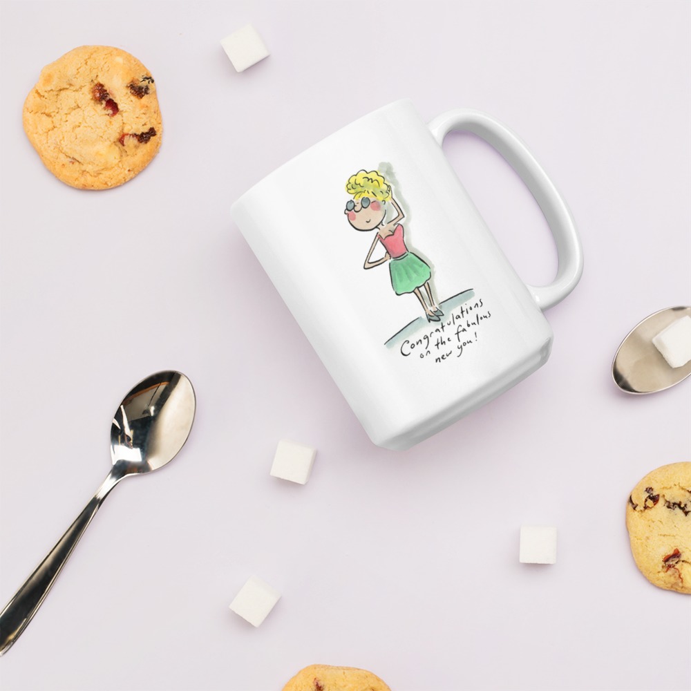 White Glossy Mug
