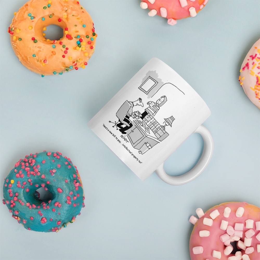 White Glossy Mug