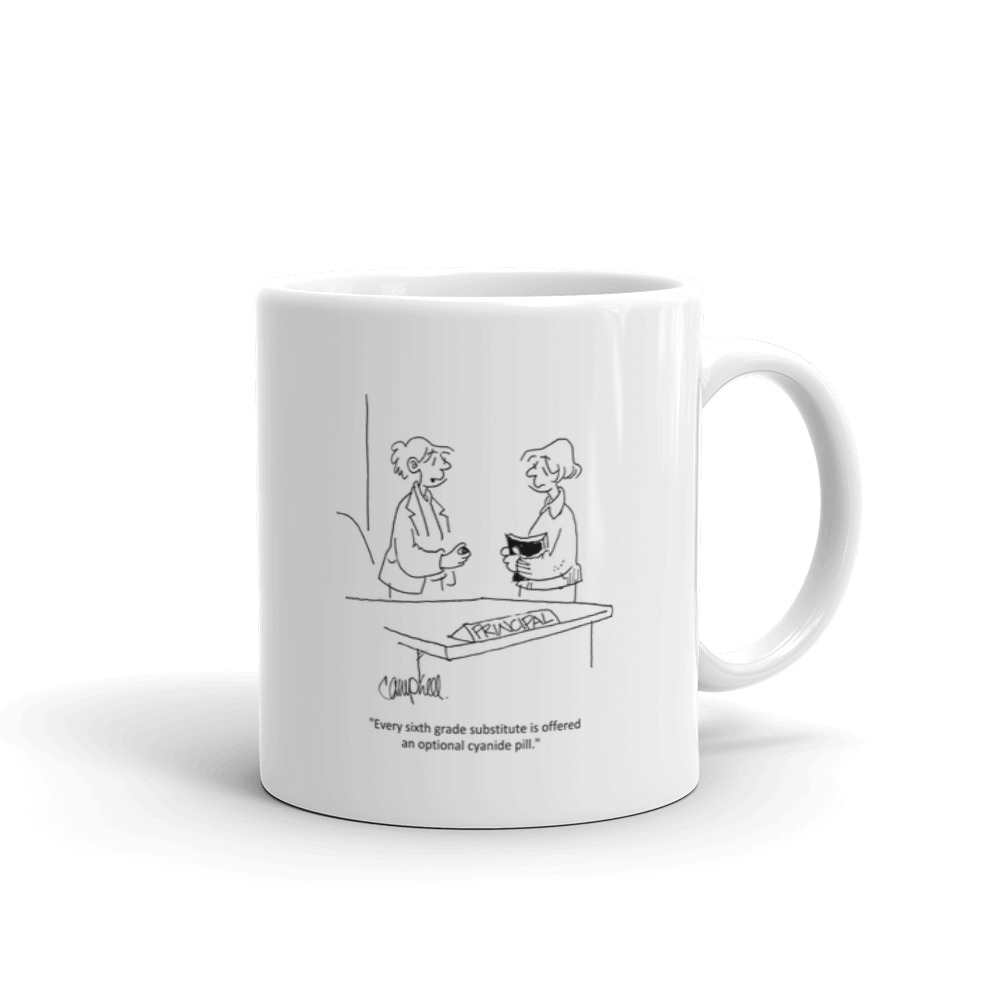 White Glossy Mug