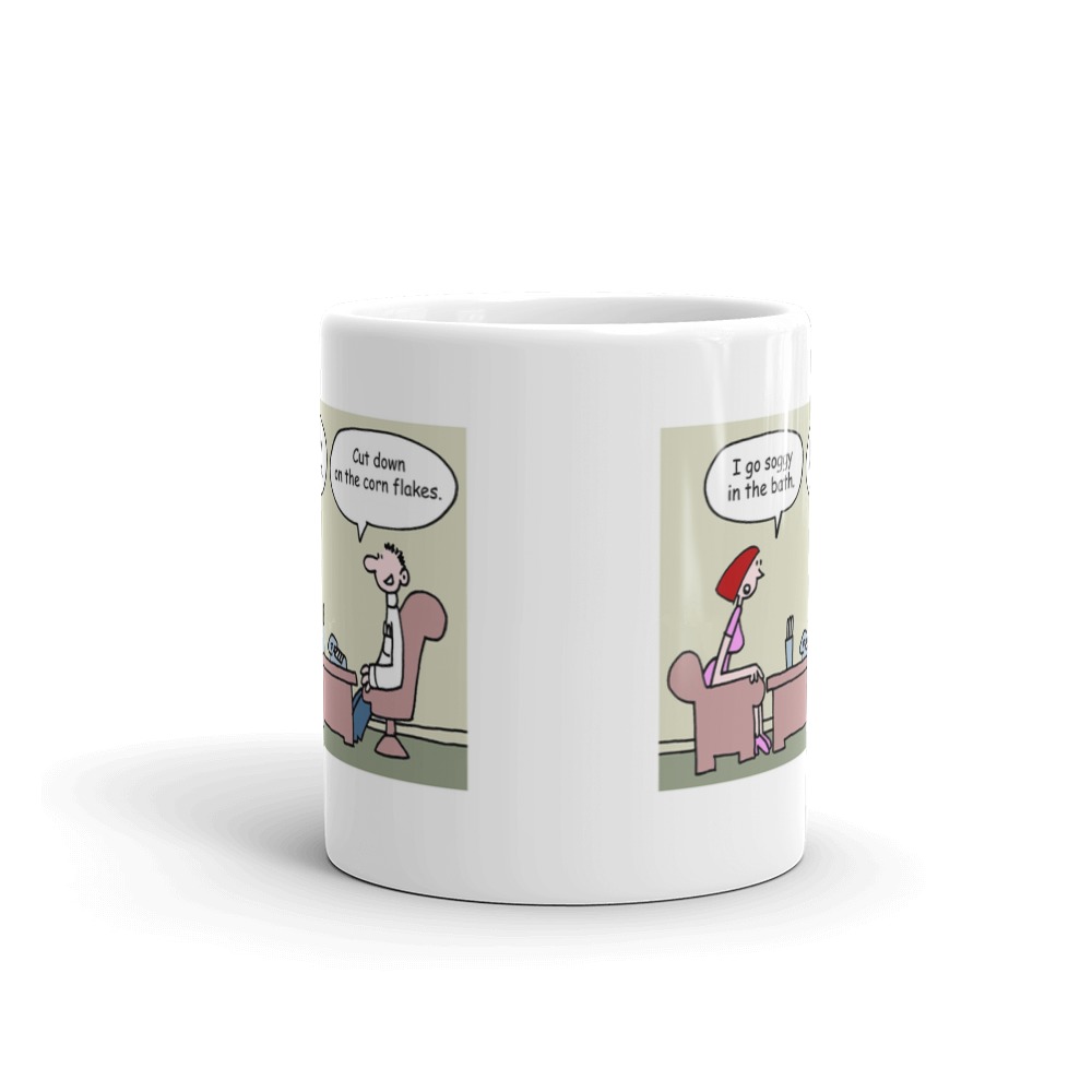 White Glossy Mug