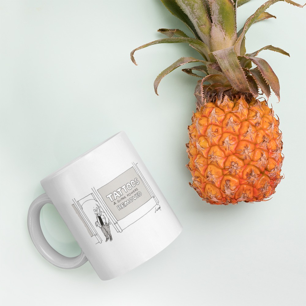White Glossy Mug