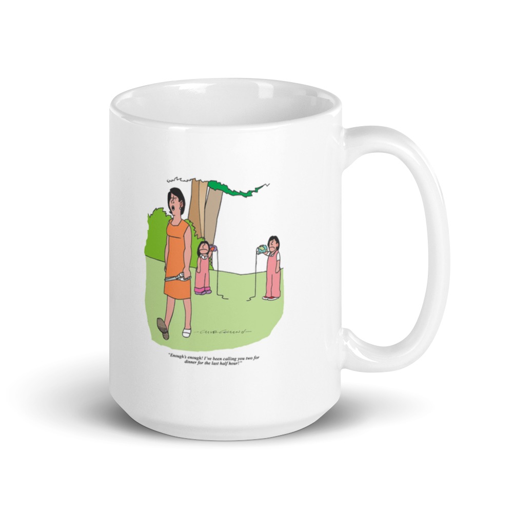 White Glossy Mug
