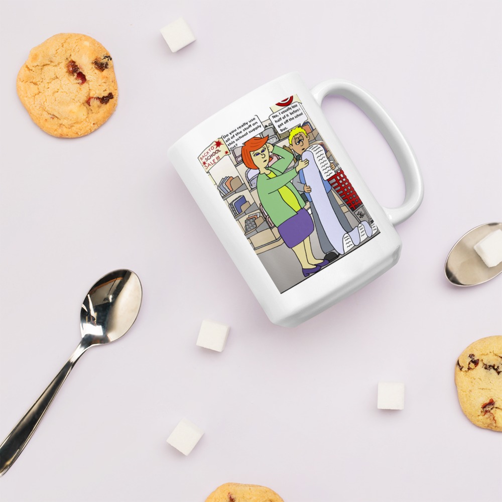White Glossy Mug