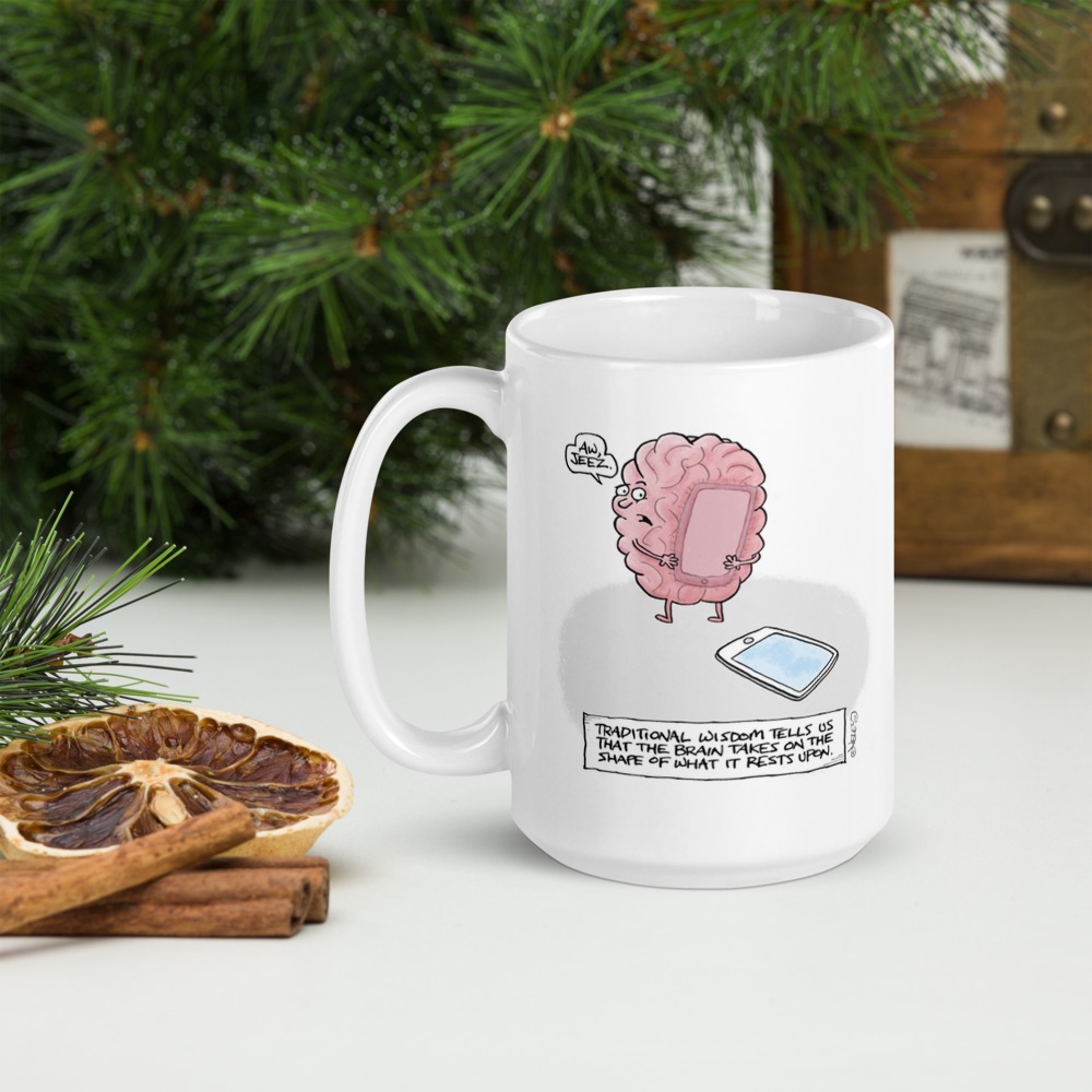 White Glossy Mug