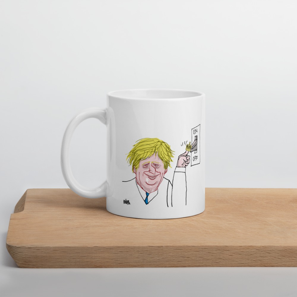White Glossy Mug