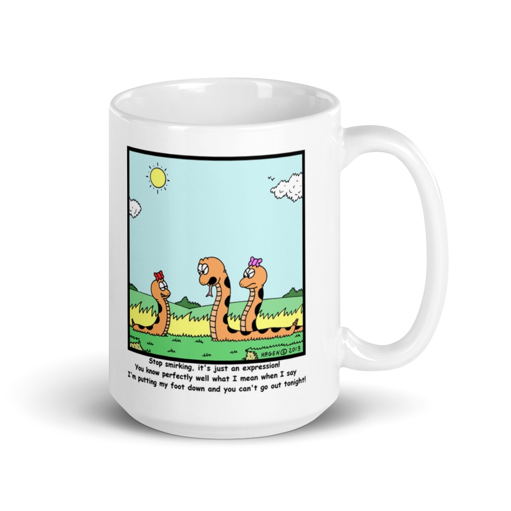 White Glossy Mug