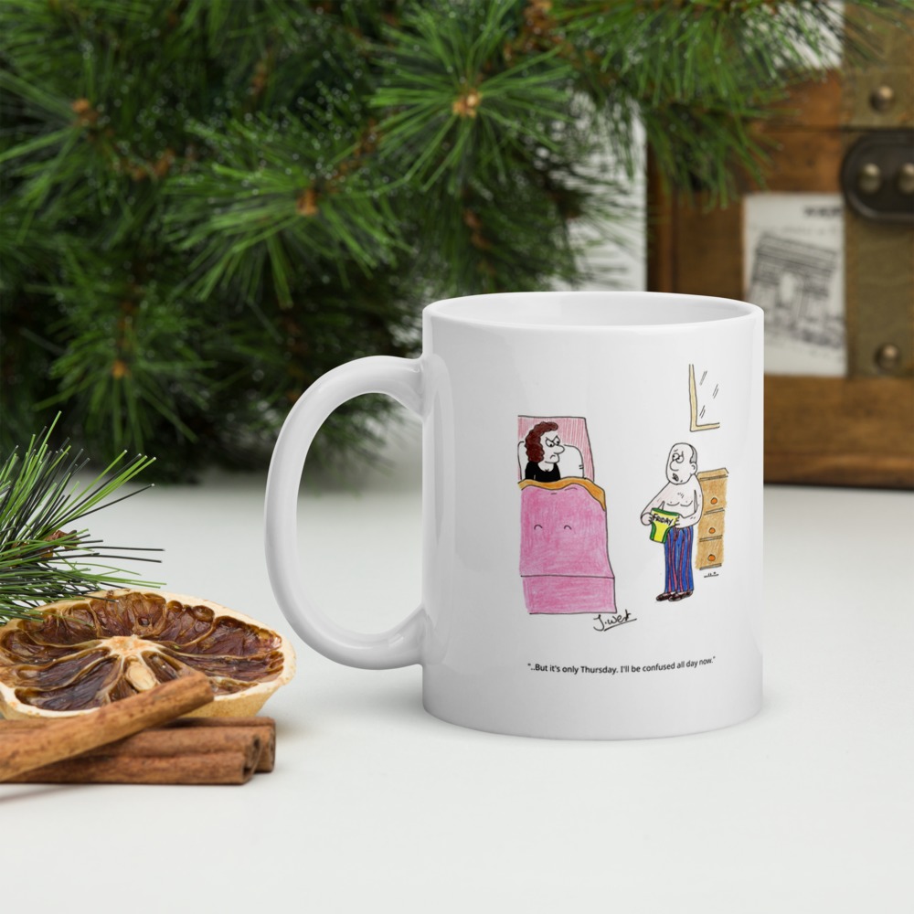 White Glossy Mug