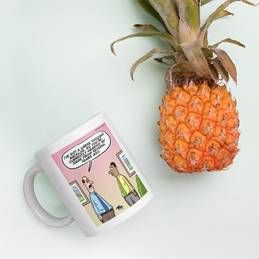 White Glossy Mug