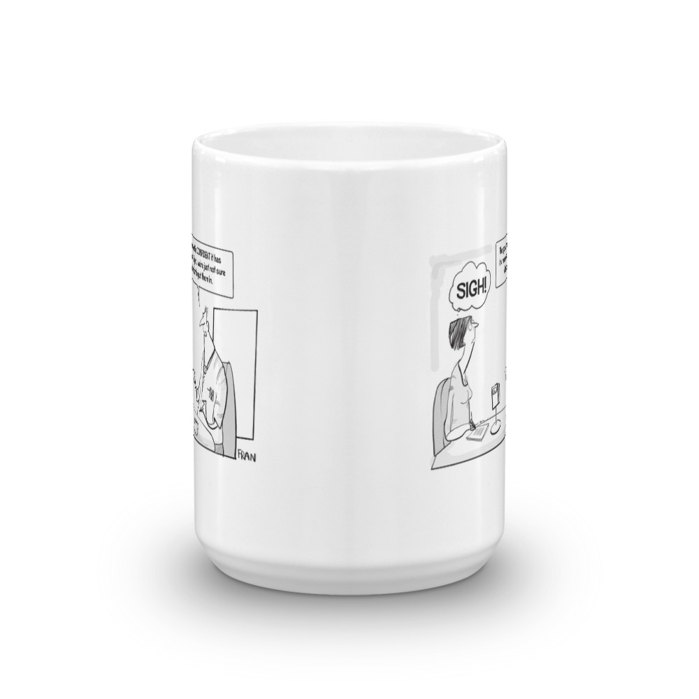 White Glossy Mug