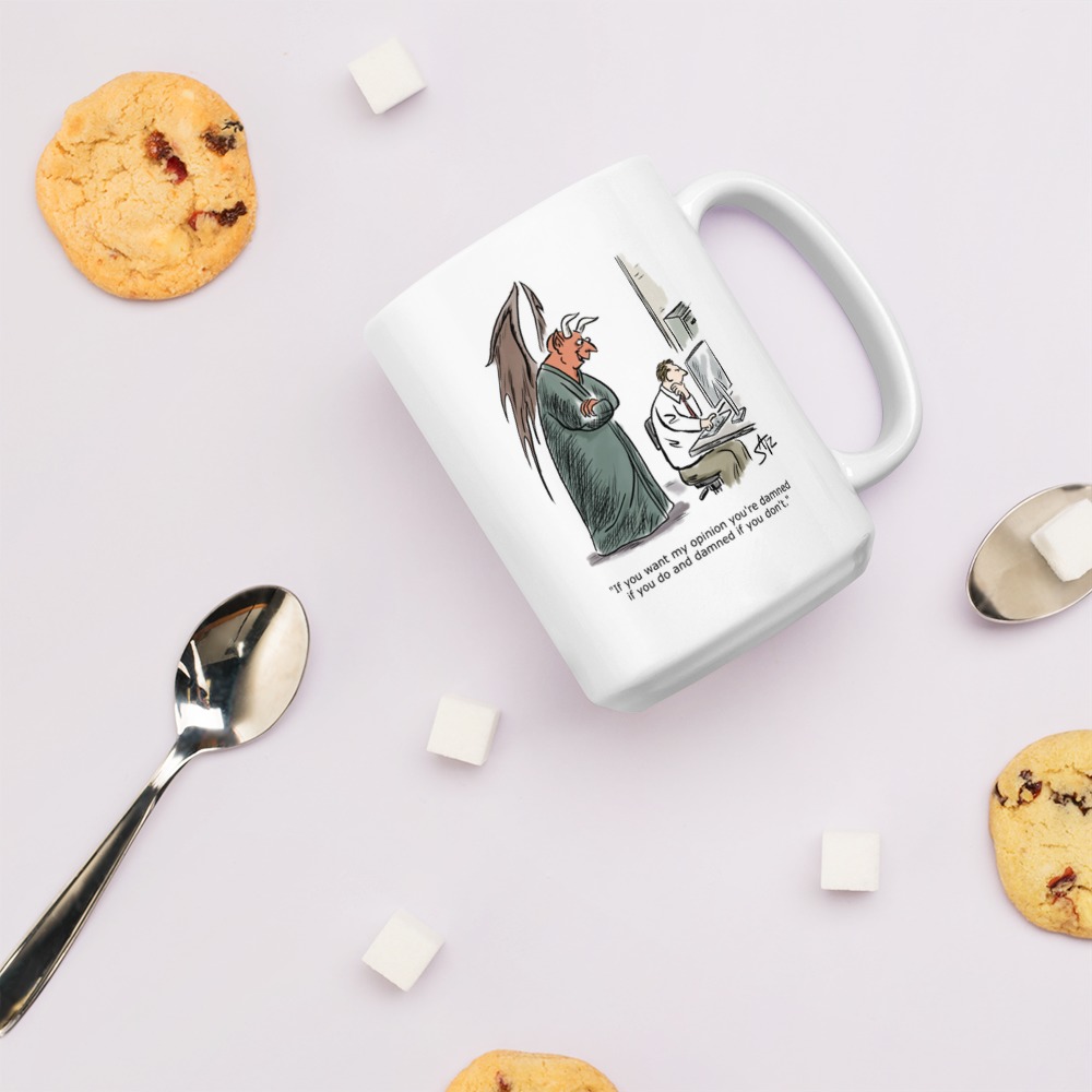 White Glossy Mug