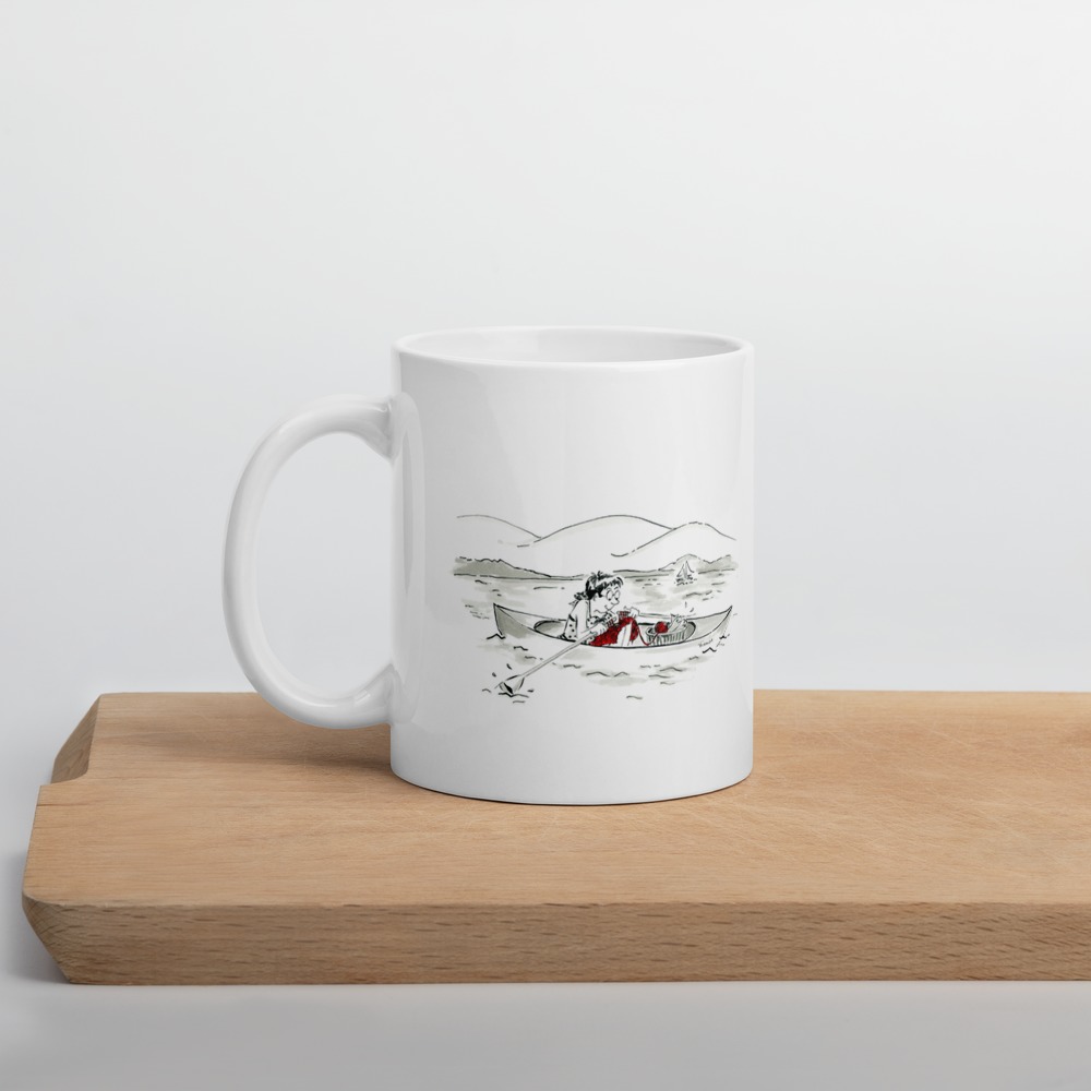 White Glossy Mug