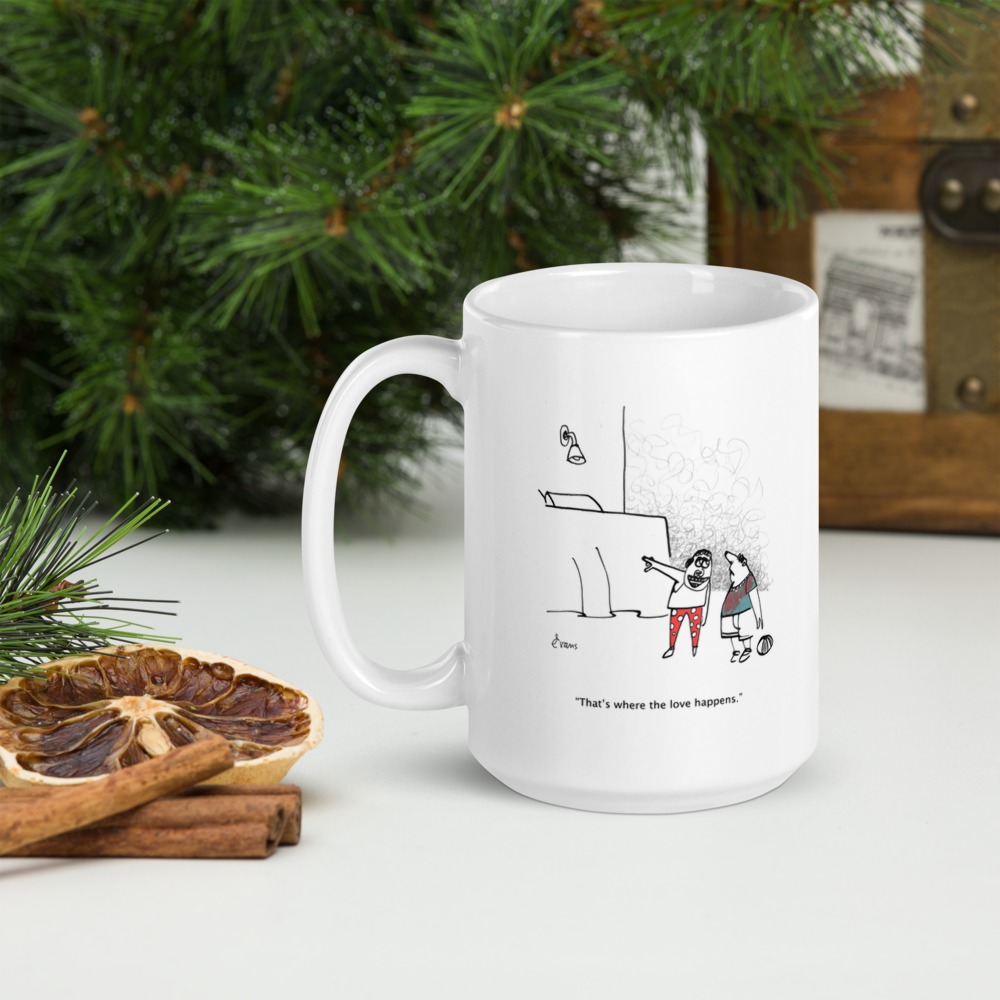 White Glossy Mug