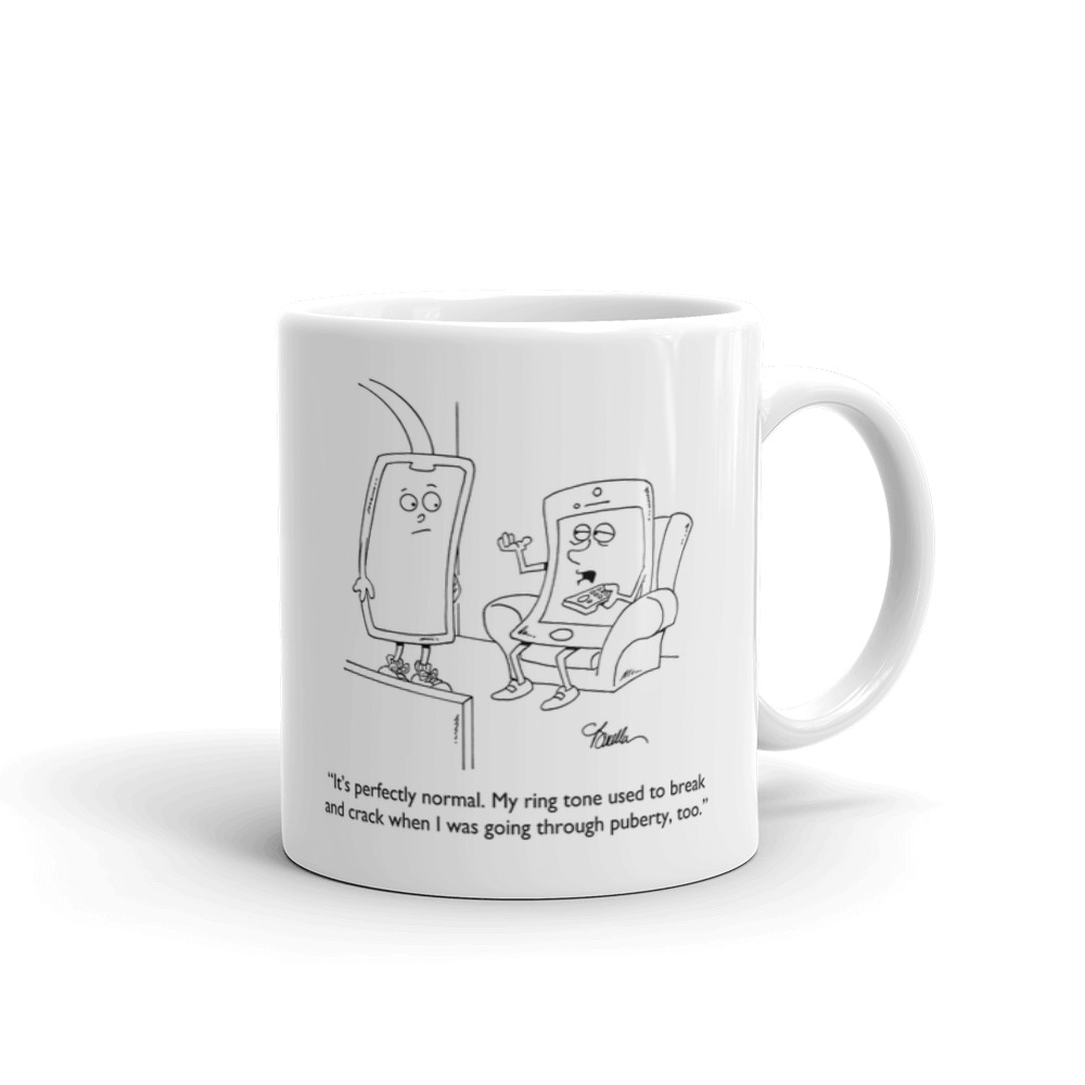 White Glossy Mug