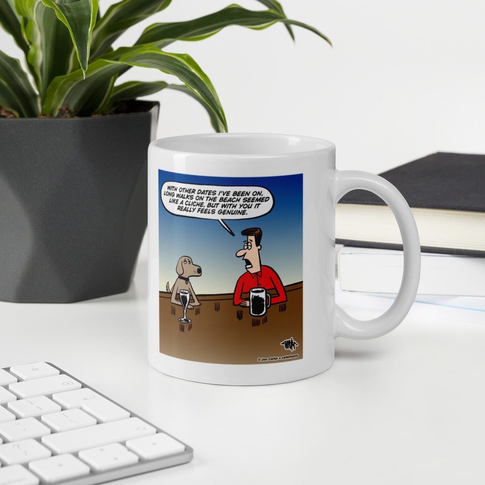 White Glossy Mug