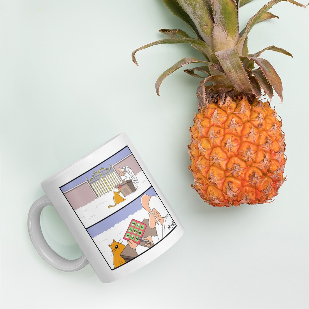 White Glossy Mug