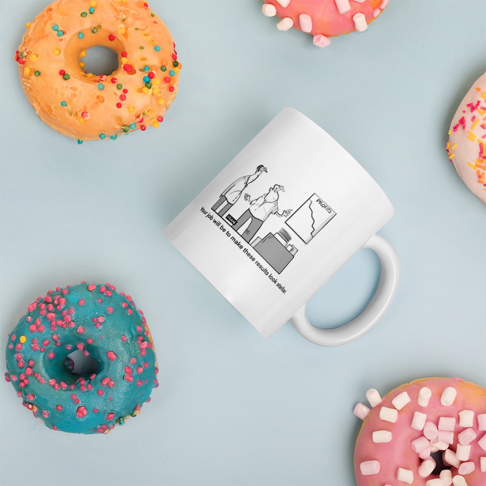 White Glossy Mug
