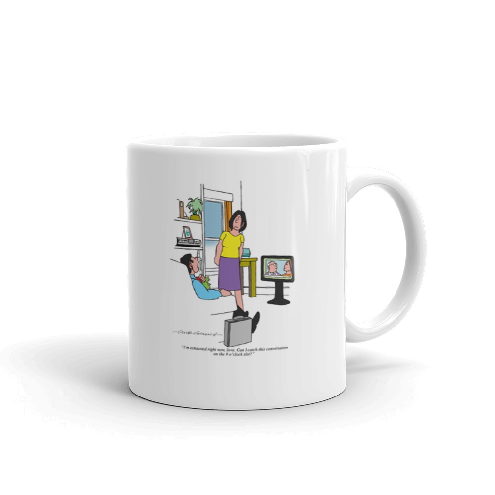 White Glossy Mug