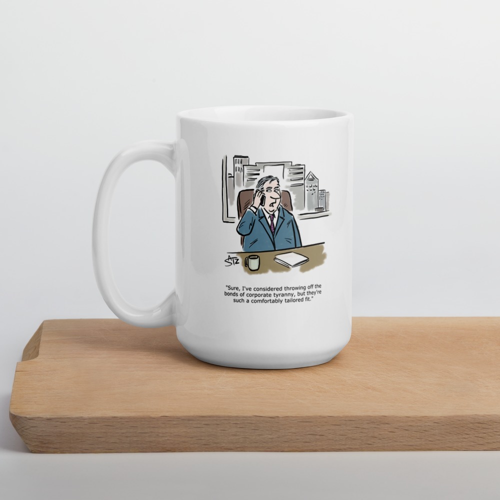 White Glossy Mug