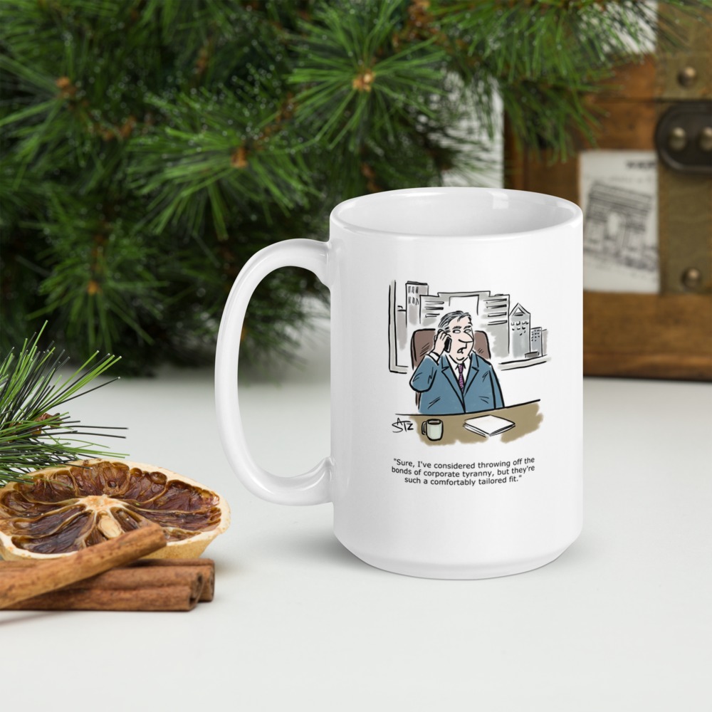 White Glossy Mug