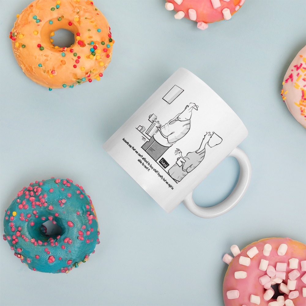 White Glossy Mug