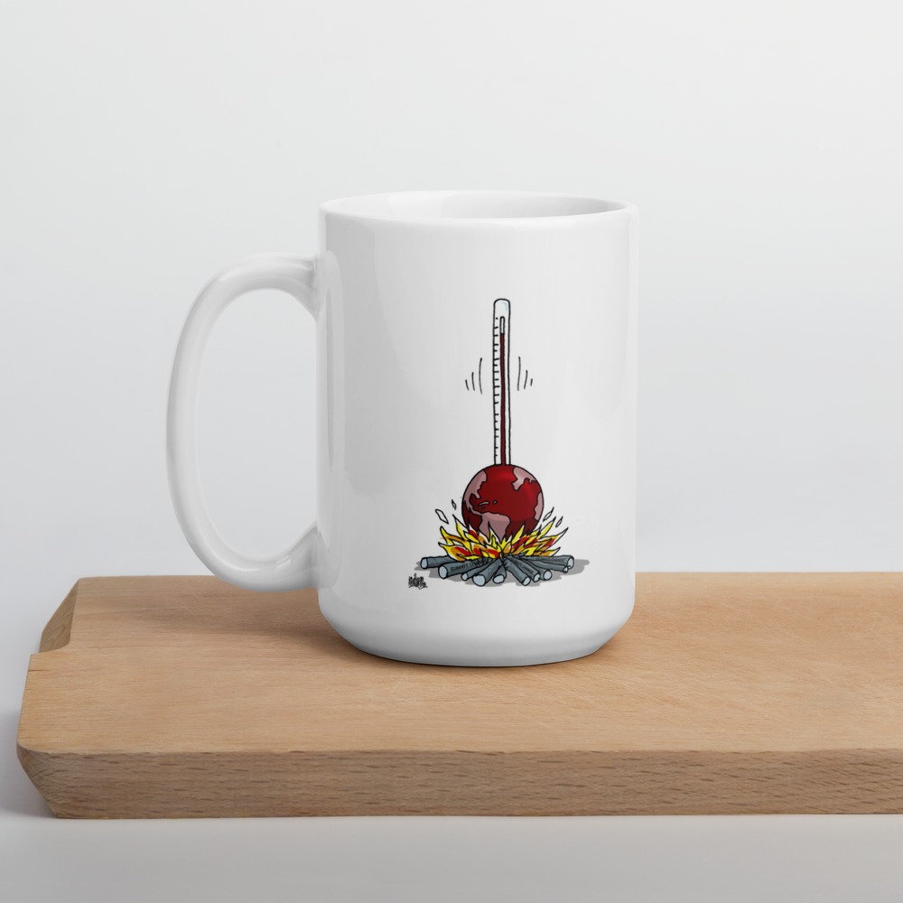 White Glossy Mug