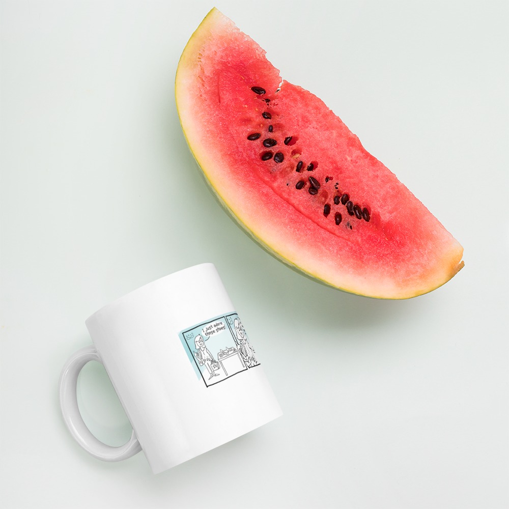 White Glossy Mug