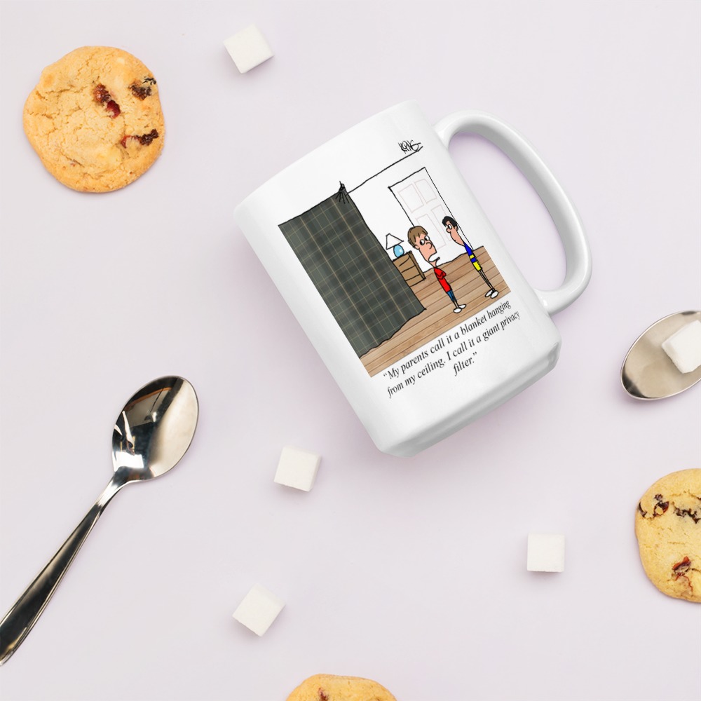 White Glossy Mug