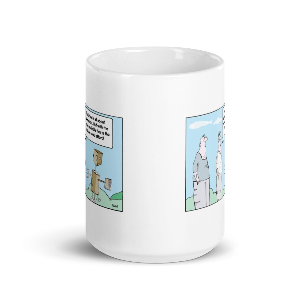 White Glossy Mug