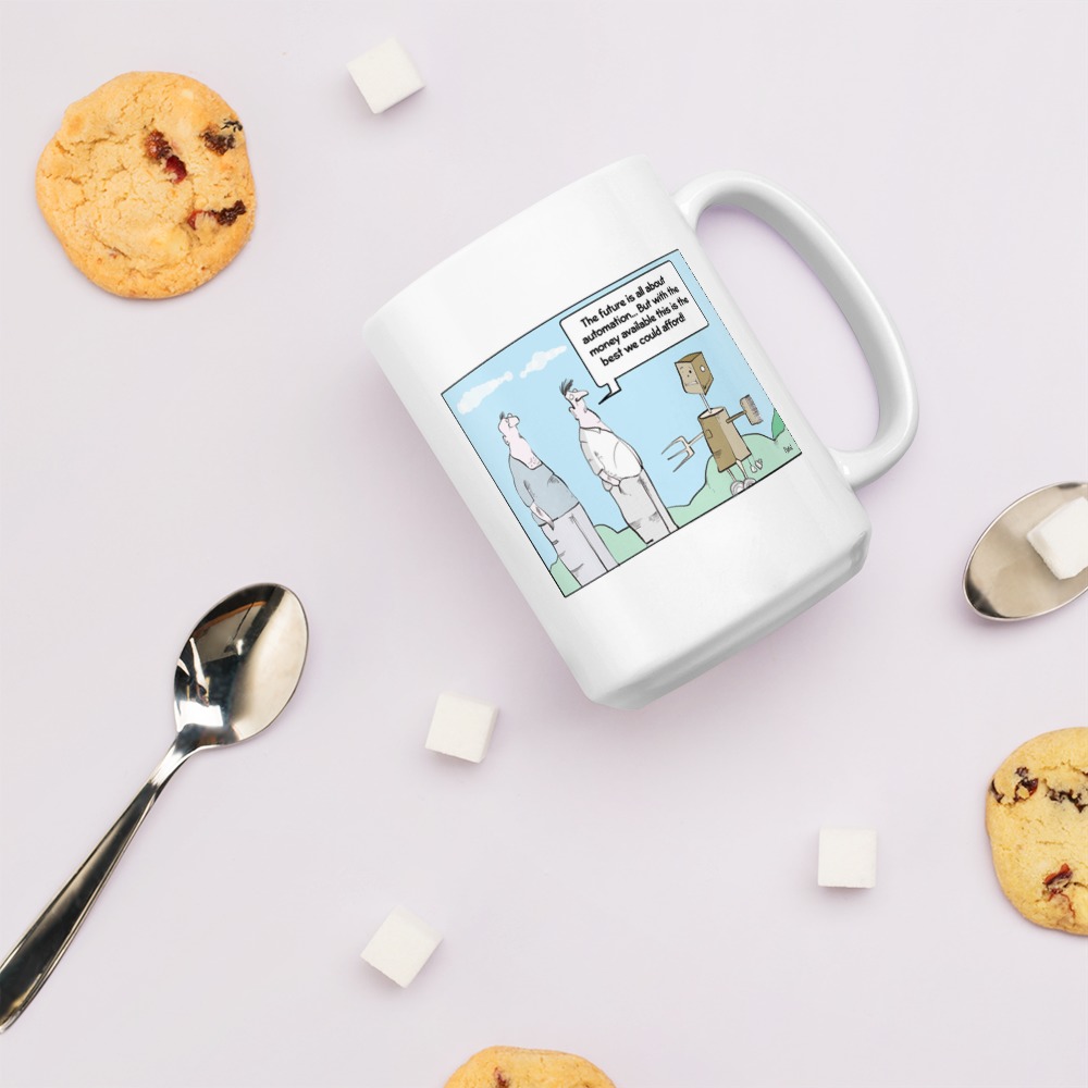 White Glossy Mug