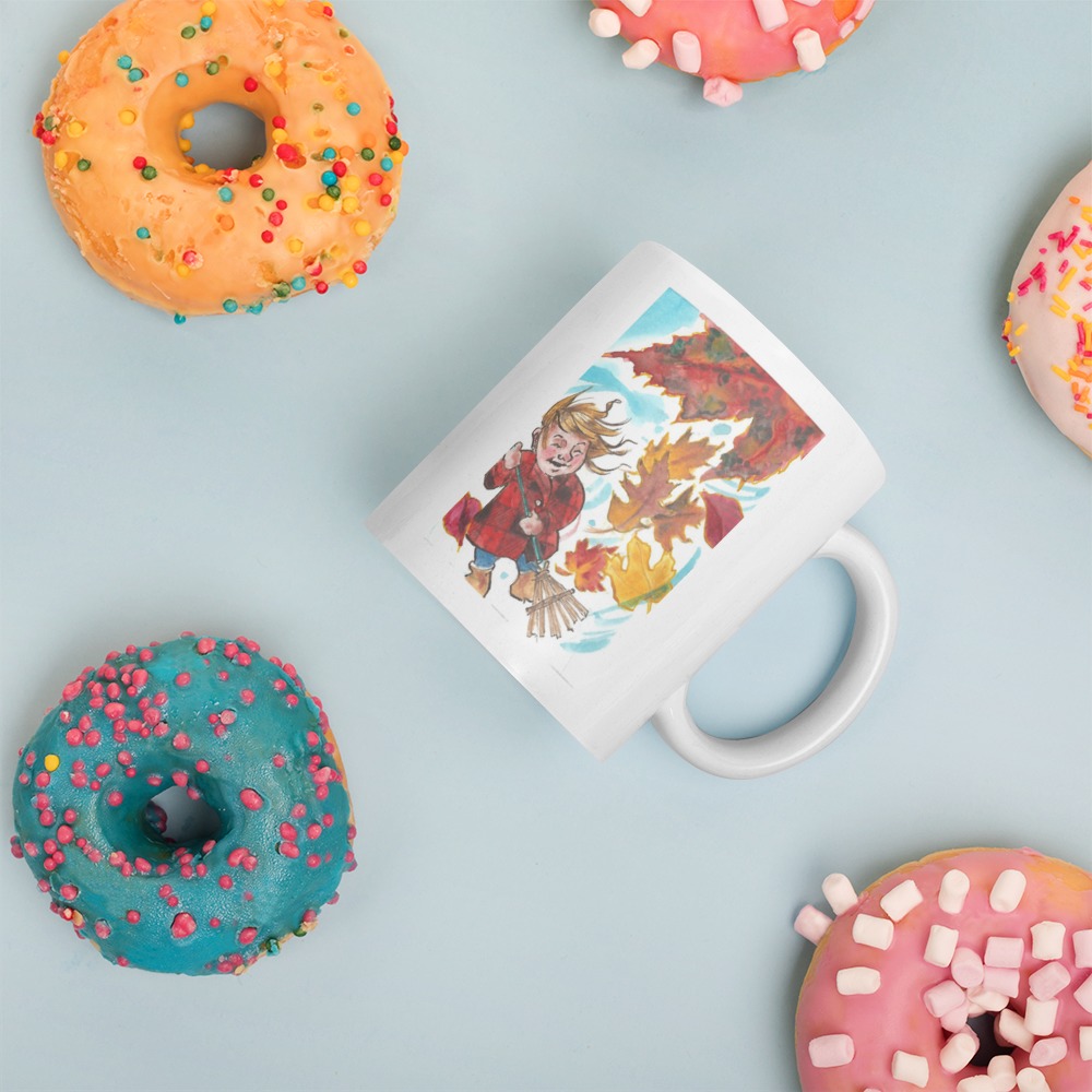 White Glossy Mug