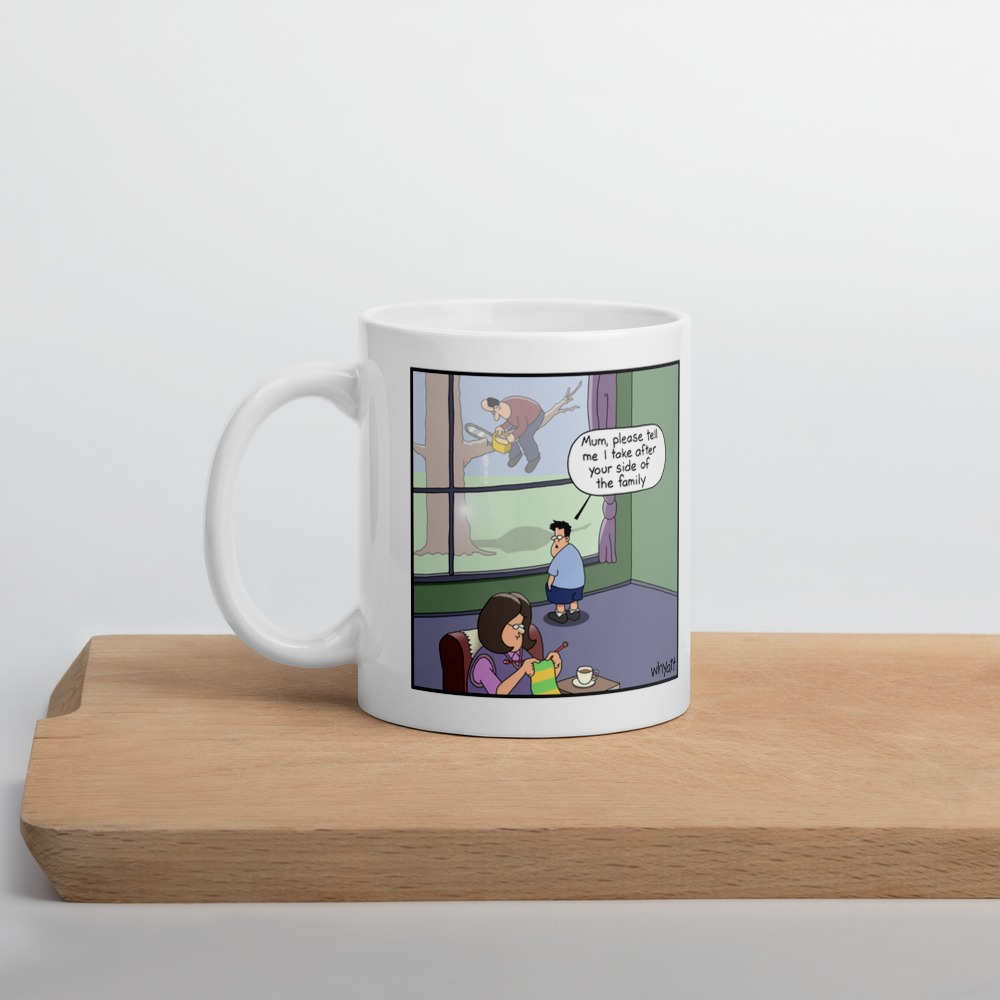 White Glossy Mug