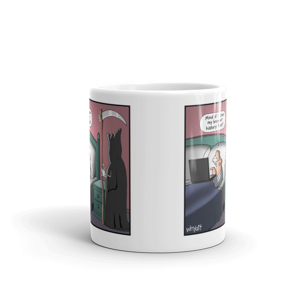 White Glossy Mug