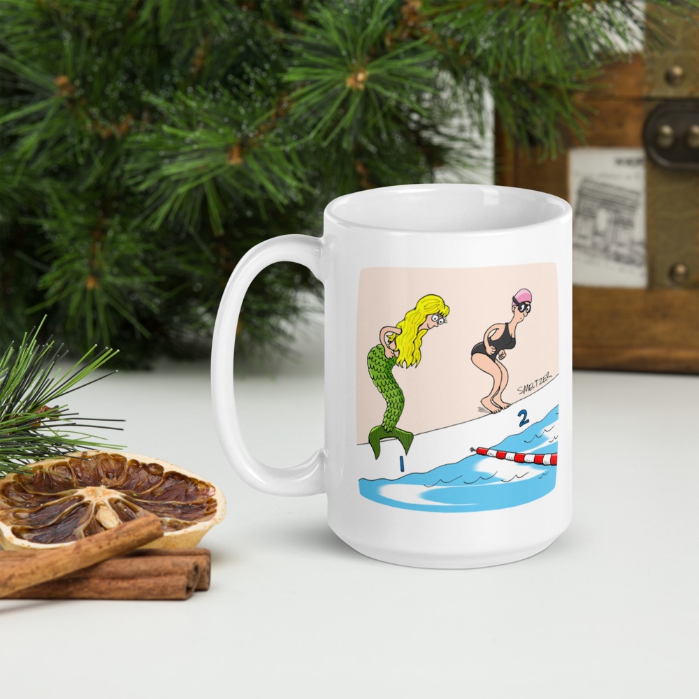 White Glossy Mug