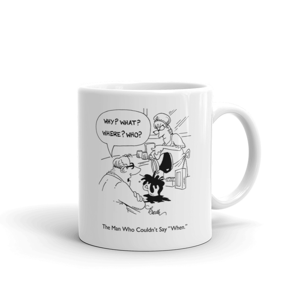 White Glossy Mug