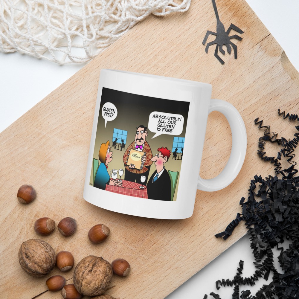 White Glossy Mug