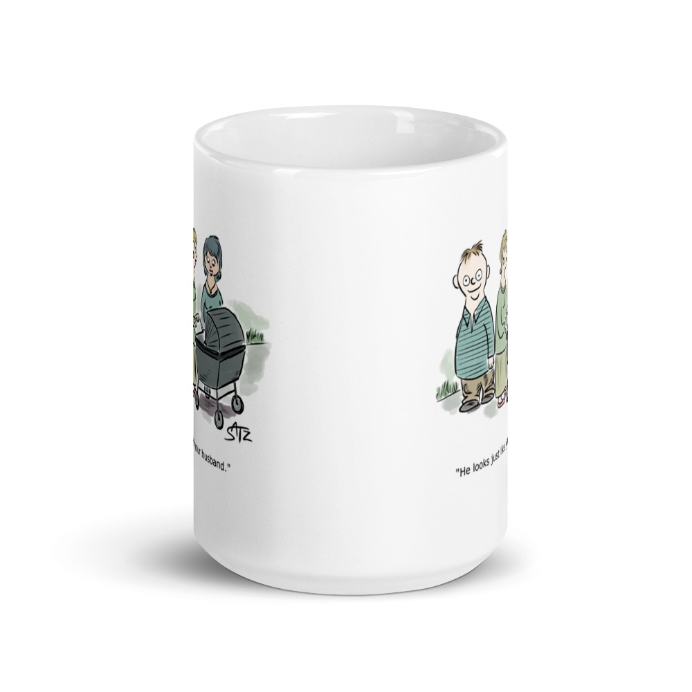 White Glossy Mug