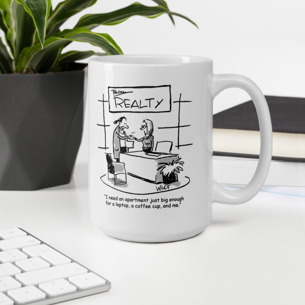 White Glossy Mug
