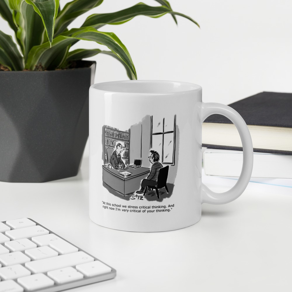 White Glossy Mug