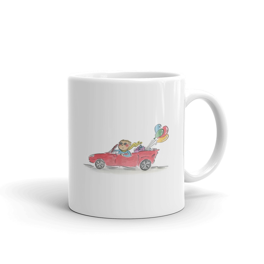 White Glossy Mug
