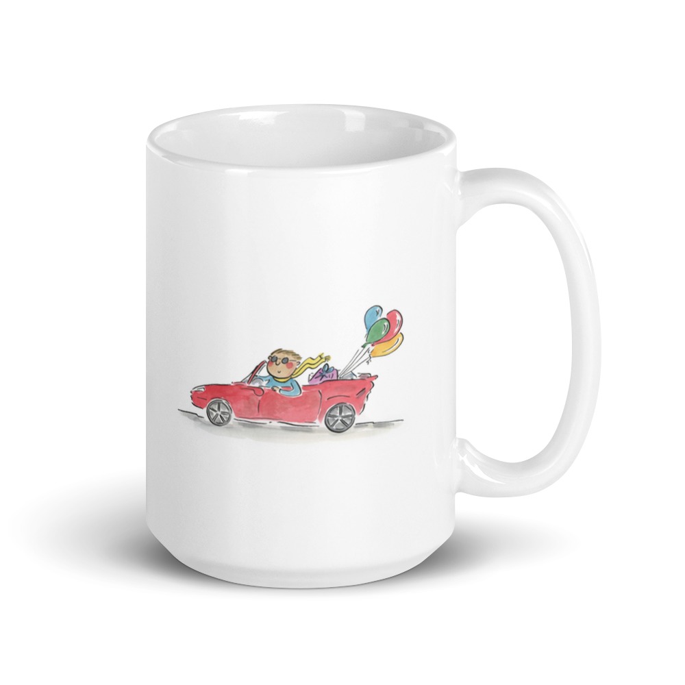 White Glossy Mug